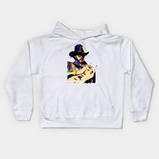 hank singer country outlaw fanart Kids Hoodie